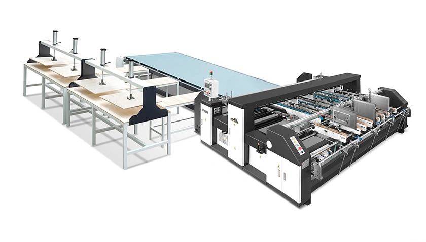 High Speed Double-Sheet Folder Gluer Machine (Multi-Station)