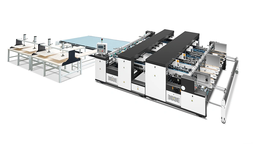 High Speed Double-Sheet Folder Gluer Machine (Multi-Station)