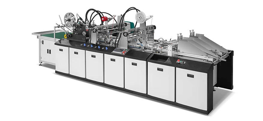 Paper Pasting Machine Automatic Glue Scraping & Release